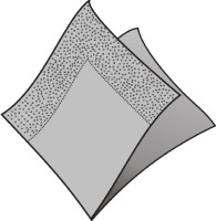 Servítky 33x33cm 3-vrstvové 4f STRIEBORNÉ 20ks