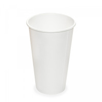 Pohár papierový 510ml XL 90mm biely 50ks