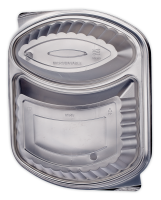 Miska do mikrovlnky s vekom PP 1200 ml 2D 250ks