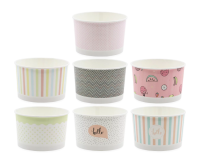 Miska na zmrzlinu 245ml Pastel 25ks