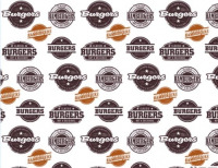 Papier baliaci BURGERS 27x35cm 1000ks