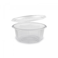 Miska osemhranná PP 750ml+veko 50ks