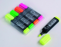 Zvýrazňovač Spoko 4ks sada