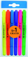Zvýrazňovač Centropen 8722 sada 6ks