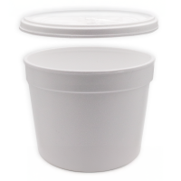 Miska termo okr. XPS 910ml+veko VON 25ks