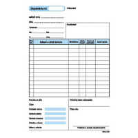 Objednávka A5 samo prepisovacia