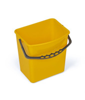 Vedro 6L pre upratovacie vozíky žlté