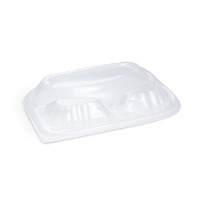 Veko na misku do mikrovlnky PP 1000 ml 3D, 100 ks
