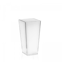 Finger food pohárik hranatý 85ml číry 40ks