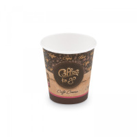 Pohár papierový 200ml S 73mm COFFE TO GO 50ks