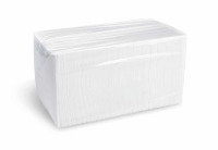 Servítky 24x24cm 1vr 4f 500ks biele