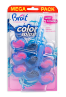 WC blok BRAIT Sweet Flower color 3ks