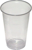 Pohár 300ml PP priehľadný 78mm 100ks