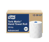 TORK utierky H1 Advanced 2vr soft biele, 6 ks