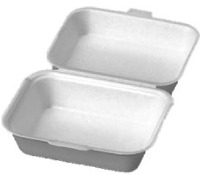 Obal na jedlo 185x133x75 XPS 125ks