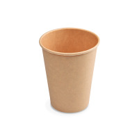 Pohár papierový 420ml L 90mm hnedý 50ks