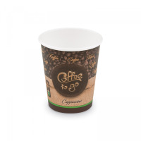 Pohár papierový 280 ml M 80 mm COFFE TO GO, 50 ks