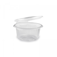 Miska osemhranná PP 500ml+veko 50ks