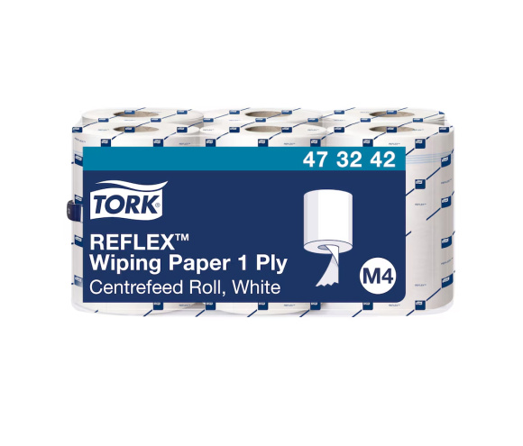 Tork Reflex papierové utierky, biele M4, MIDI 1vr 300 m, 6 ks
