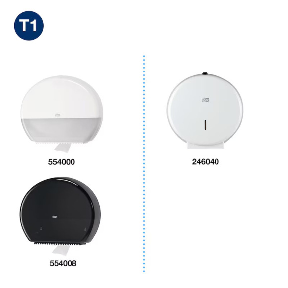 WC papier T1 JUMBO premium 2vr. 6ks