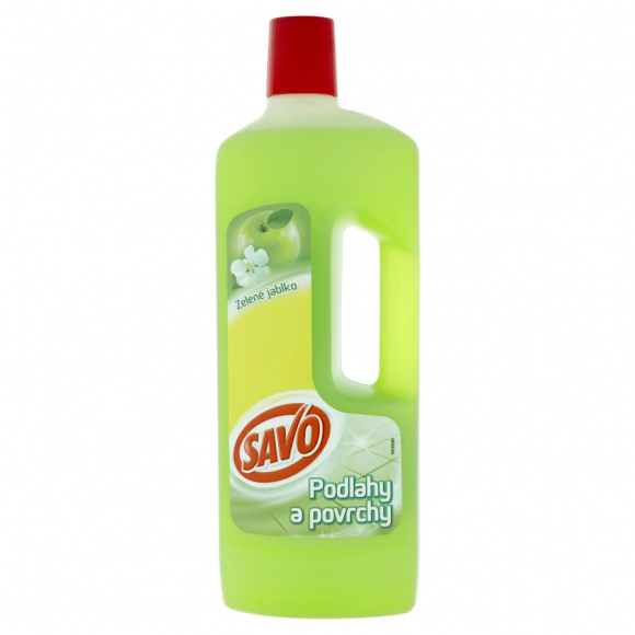 SAVO 750ml podlahy zelené jablko