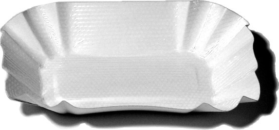 Miska papierová hranatá 9x14x3cm 250ks