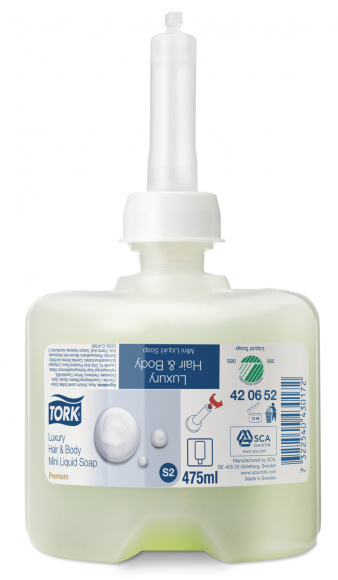 Mydlo Tork S2 luxusné na vlasy 475ml 8ks