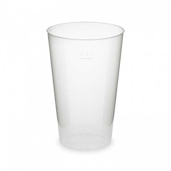 Pohár vratný 400ml PP 50ks
