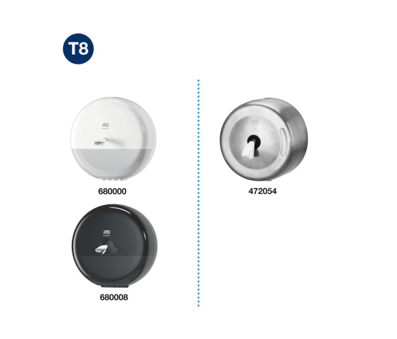 TORK SmartOne WC papier T8,  2vr biely, 6 ks