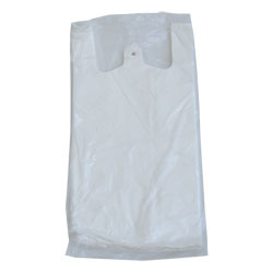 Taška HDPE JUMBO XL 30+20x60 20mi biela 100ks