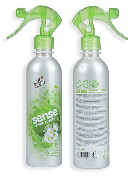 Osviežovač WELL vzduch a textílie Spring Flowers 350ml