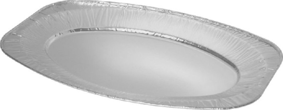 ALU podnos oválny 54,5cm x 36cm 5ks