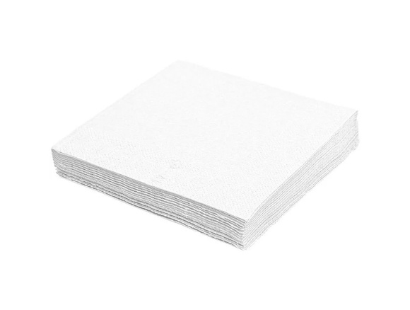 Servítky 33 x 33 cm GASTRO 500 1vr 4f biele