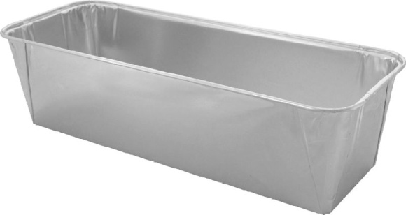 ALU miska hranatá 2270ml 50ks
