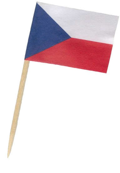 Vlajočka CZ 70mm, 50ks