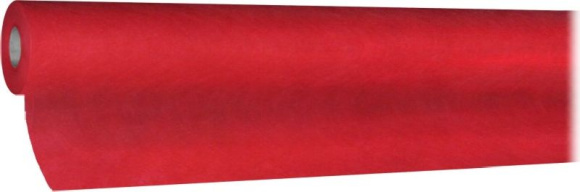 Obrus PREMIUM rolovaný 25x1,2m červený