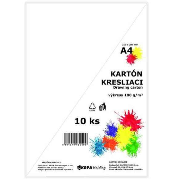 Výkres A4 180g 10ks