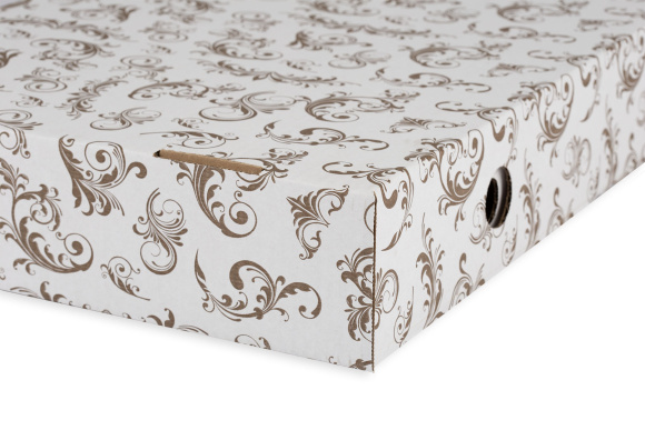 Krabica na kura 580x380x90 + veko s potlačou 50ks