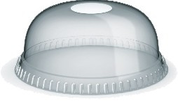 Veko PET 78mm vypuklé s otvorom 50ks