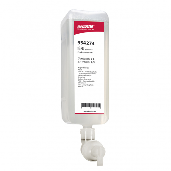Mydlo penové do dávkovača Katrin 1000ml