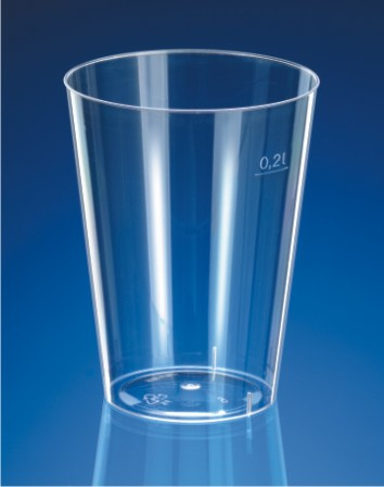 Pohár kryštál 200ml 50ks