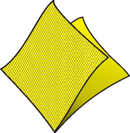 Servítky DekoStar 40x40cm 1-vrstvové 4f 40ks žlté