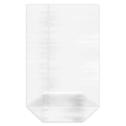 Vrecko číre s krížovým dnom 16x27+6,5cm100ks