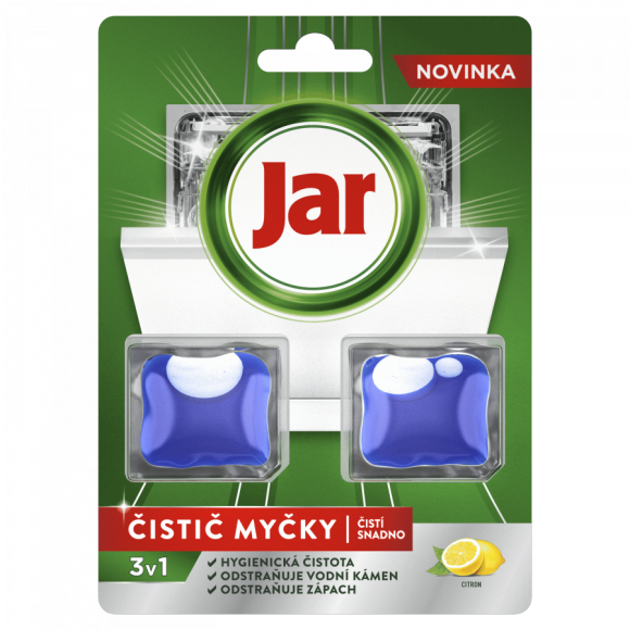 JAR čistič umývačky Lemon 2ks