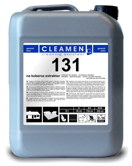 CLEAMEN 131 extrakčné čistenie 5L