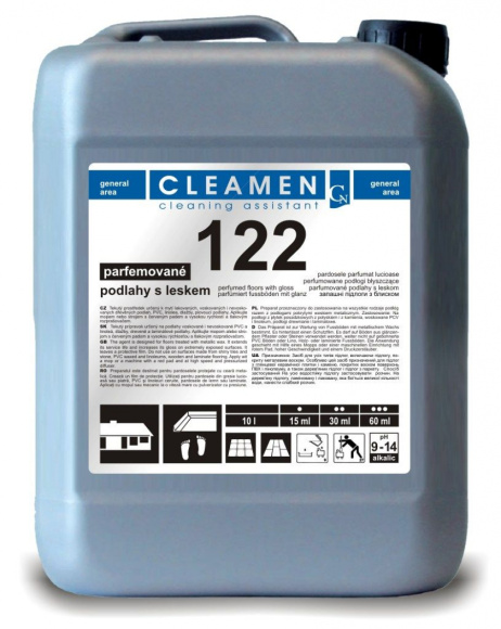 CLEAMEN 122 na podlahy s leskom 5L