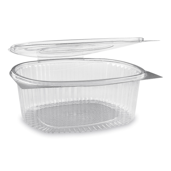 Miska oválna rPET s vekom 2000ml 50ks