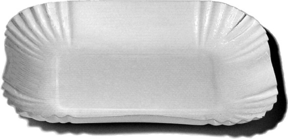 Miska papierová hranatá 13x17,5x3cm 250ks