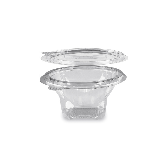 Miska okrúhla rPET s vekom 250ml 50ks