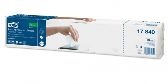 Servítky Xpressnap N10 17840 biele 9000ks
